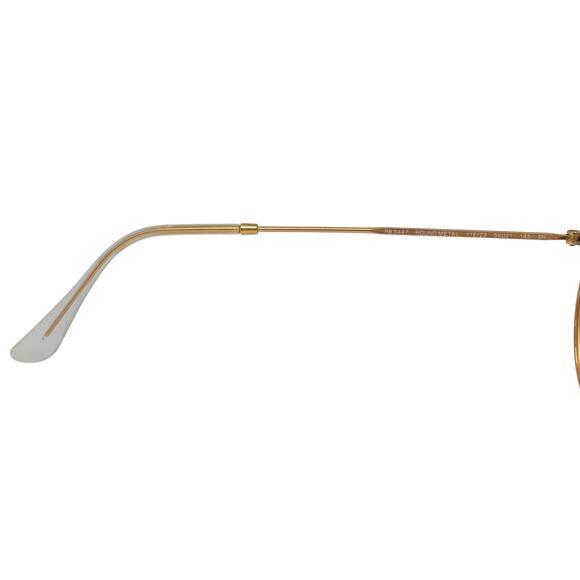 Ray-Ban 3447 112 /72 Round Metal 50-21-145 Sunglass / Eyeglass FRAMES ONLY -GOOD - Picture 10 of 11